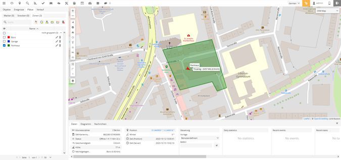Geofence Alarm für Motorrad und Motorräder